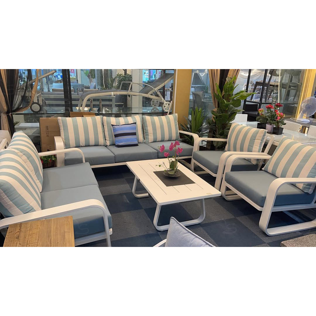 A1901B sofa white 5pc 2