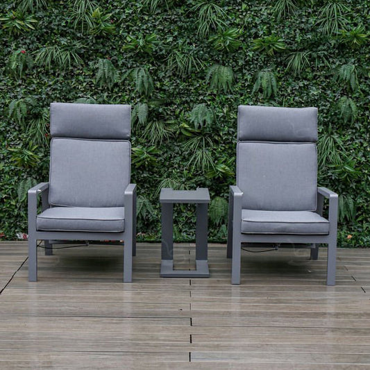 A2216 recliner grey 3pc