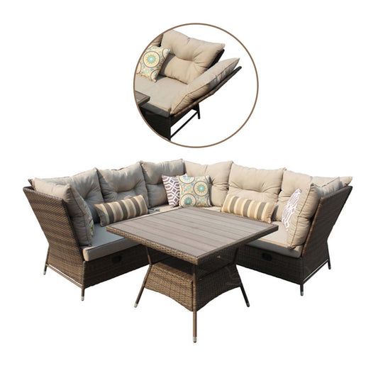 LS20006 dining sofa 6pc