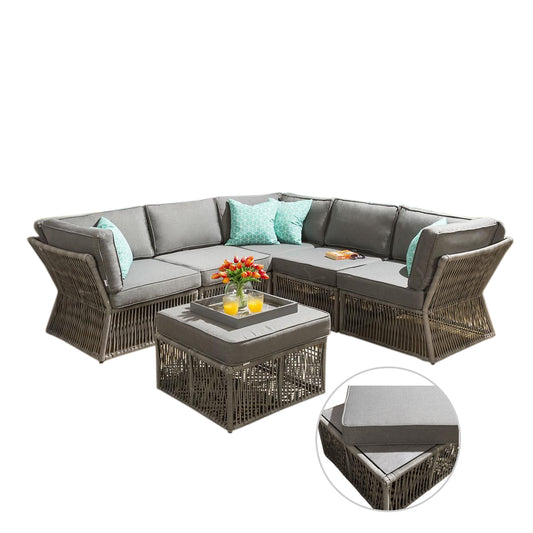 LS20007 modular sofa 6pc