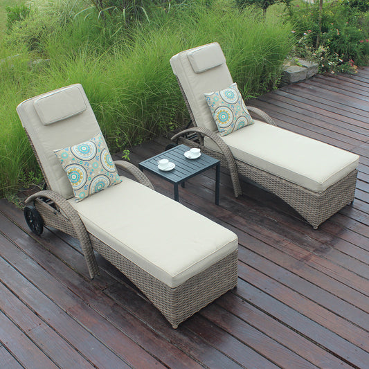 LS40001B lounger brown mix