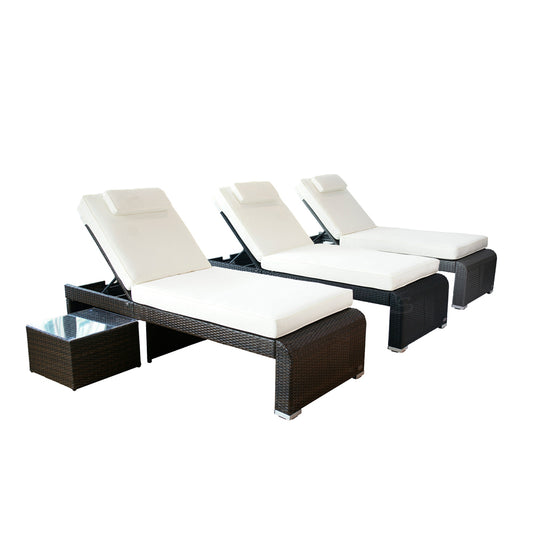 LS40003B lounger brown mix