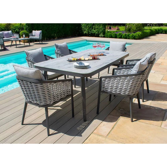 R2101 dining grey 7pc
