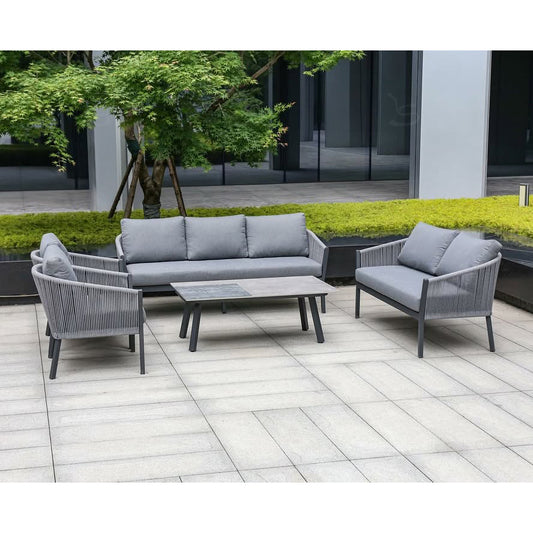 R2402 sofa grey 5pc
